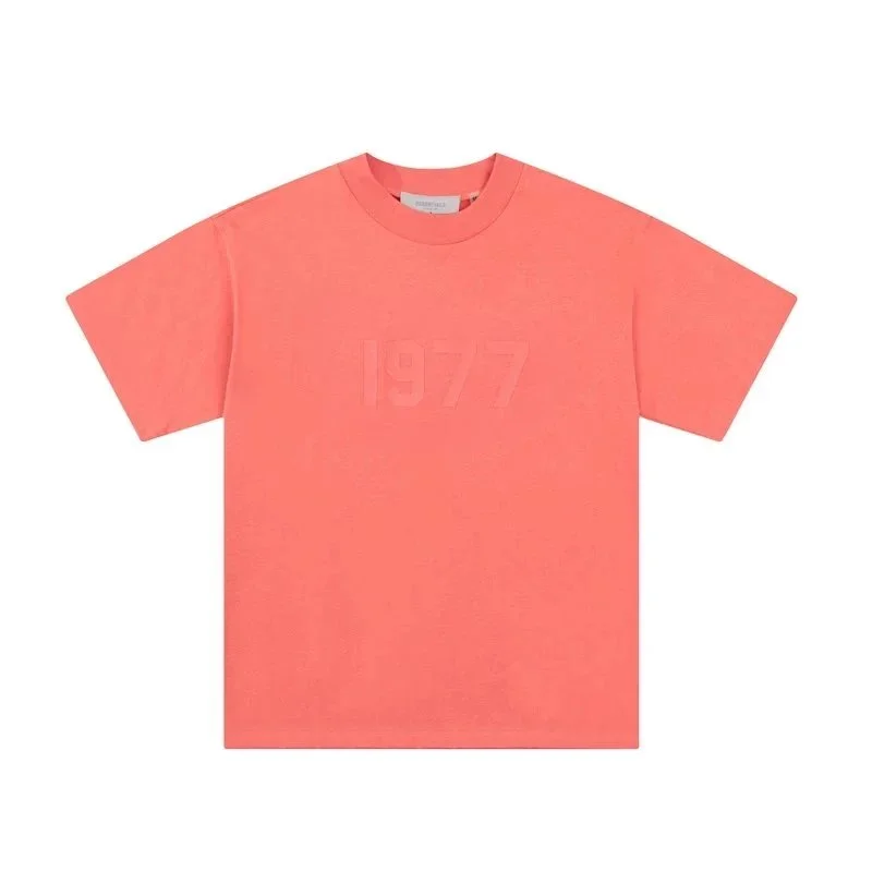 Fear of God Fear of God Essentials 1977 Coral T-Shirt Orange - 1