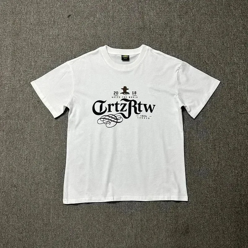 Trapstar Trapstar Rules The World White T-Shirt White - 1
