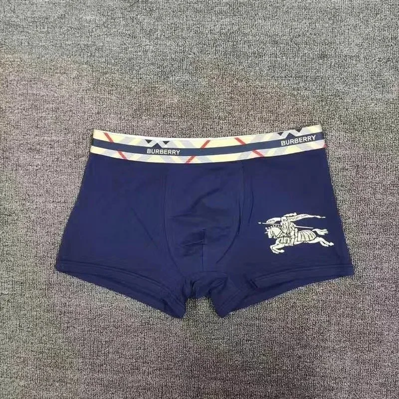 Burberry Burberry Navy Blue Equestrian Knight Underwear Navy - 1