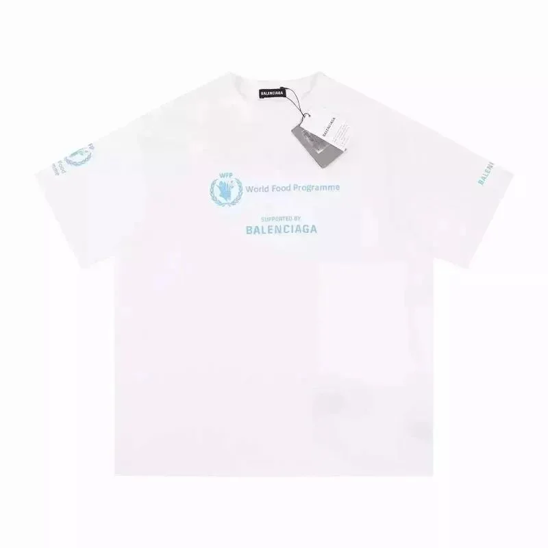 Balenciaga Balenciaga White WFP Supported T-Shirt White - 1