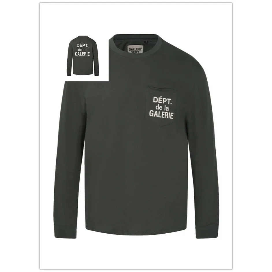 Gallery Dept. Gallery Dept. Dépt. de la Galerie Long Sleeve T-Shirt Grey - 1