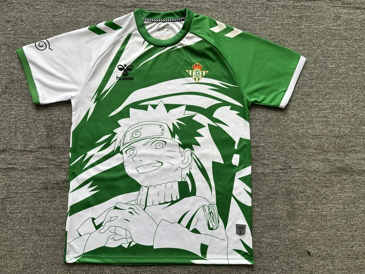 Hummel Hummel Naruto Anime Jersey Green/White T-Shirt Green - 1