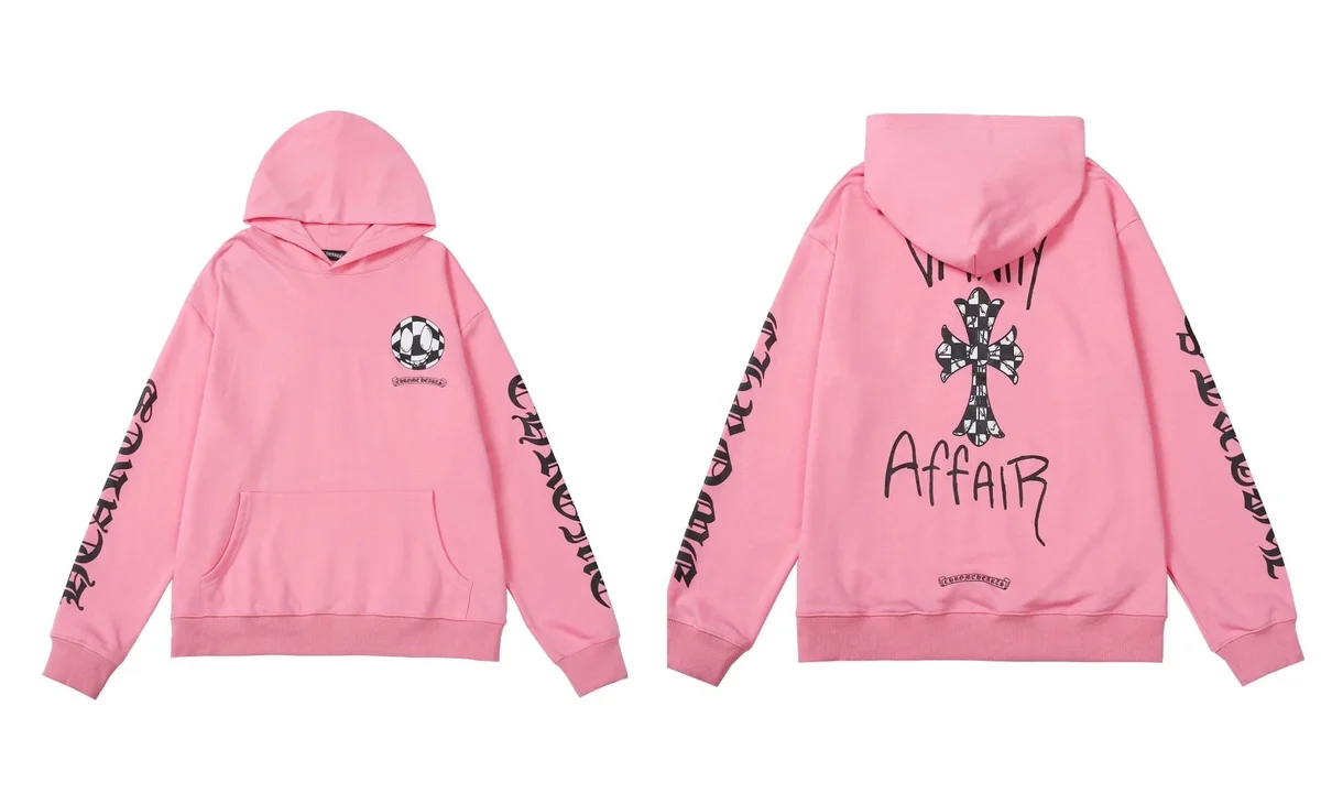 Chrome Hearts Chrome Hearts Pink Affair Hoodie Pink - 1