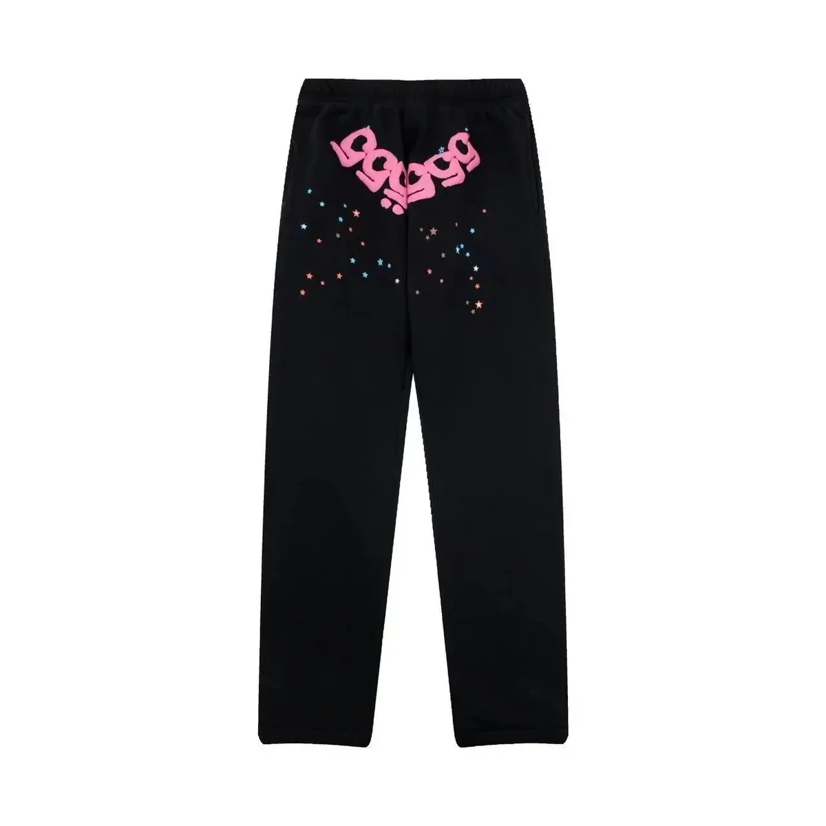 Other Black 'Bogga' Sweatpants with Star Print Black - 1