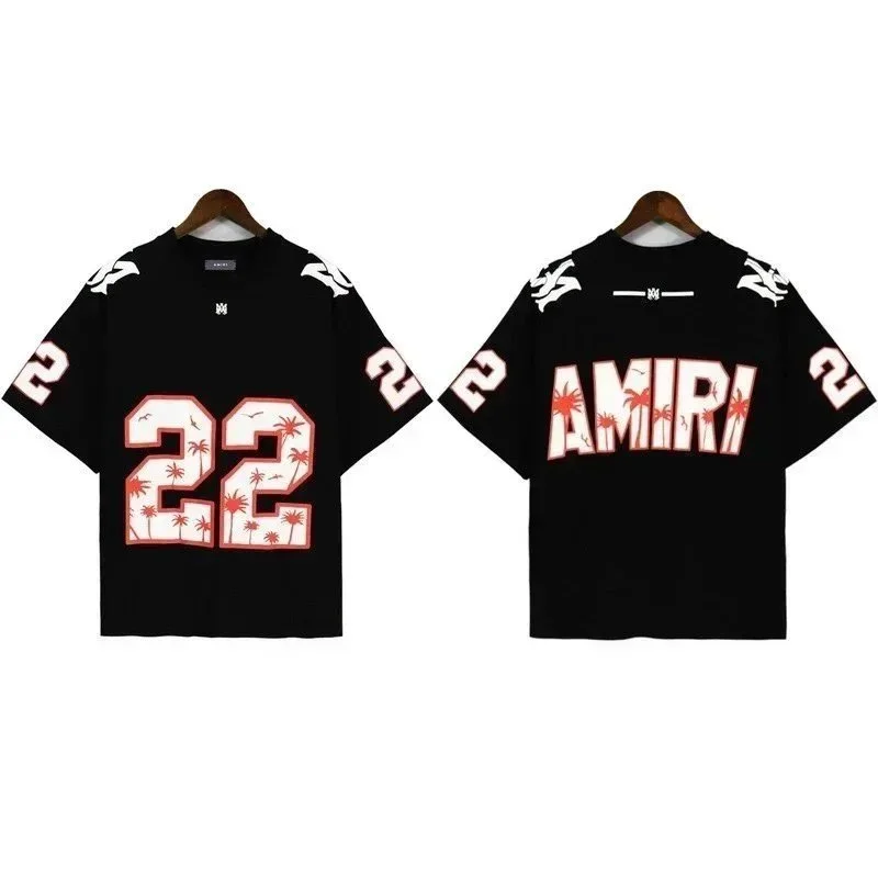 Amiri Amiri 22 Palm Tree T-Shirt Black Black - 1