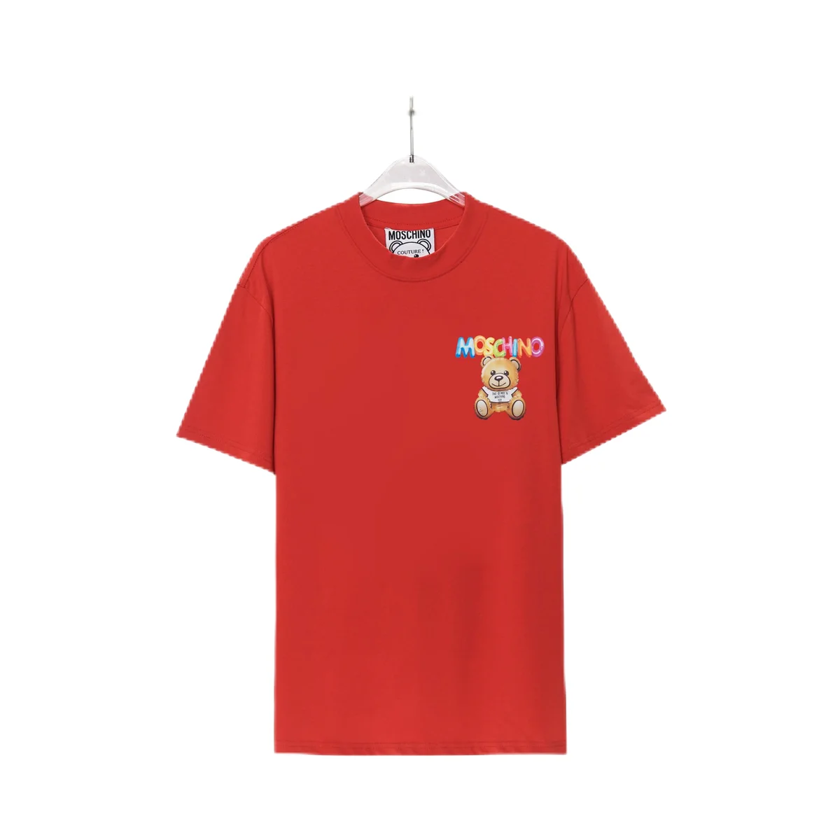 Moschino Moschino Red Teddy Bear T-Shirt Red - 1