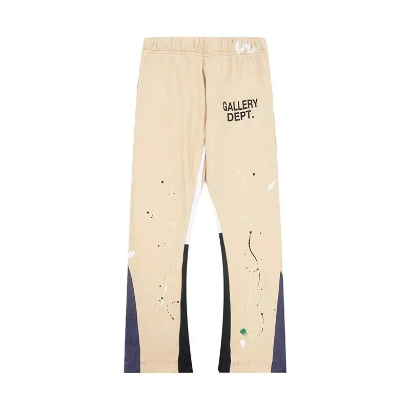 Gallery Dept. Gallery Dept. Art That Kills Beige Paint Splatter Pants Beige - 1