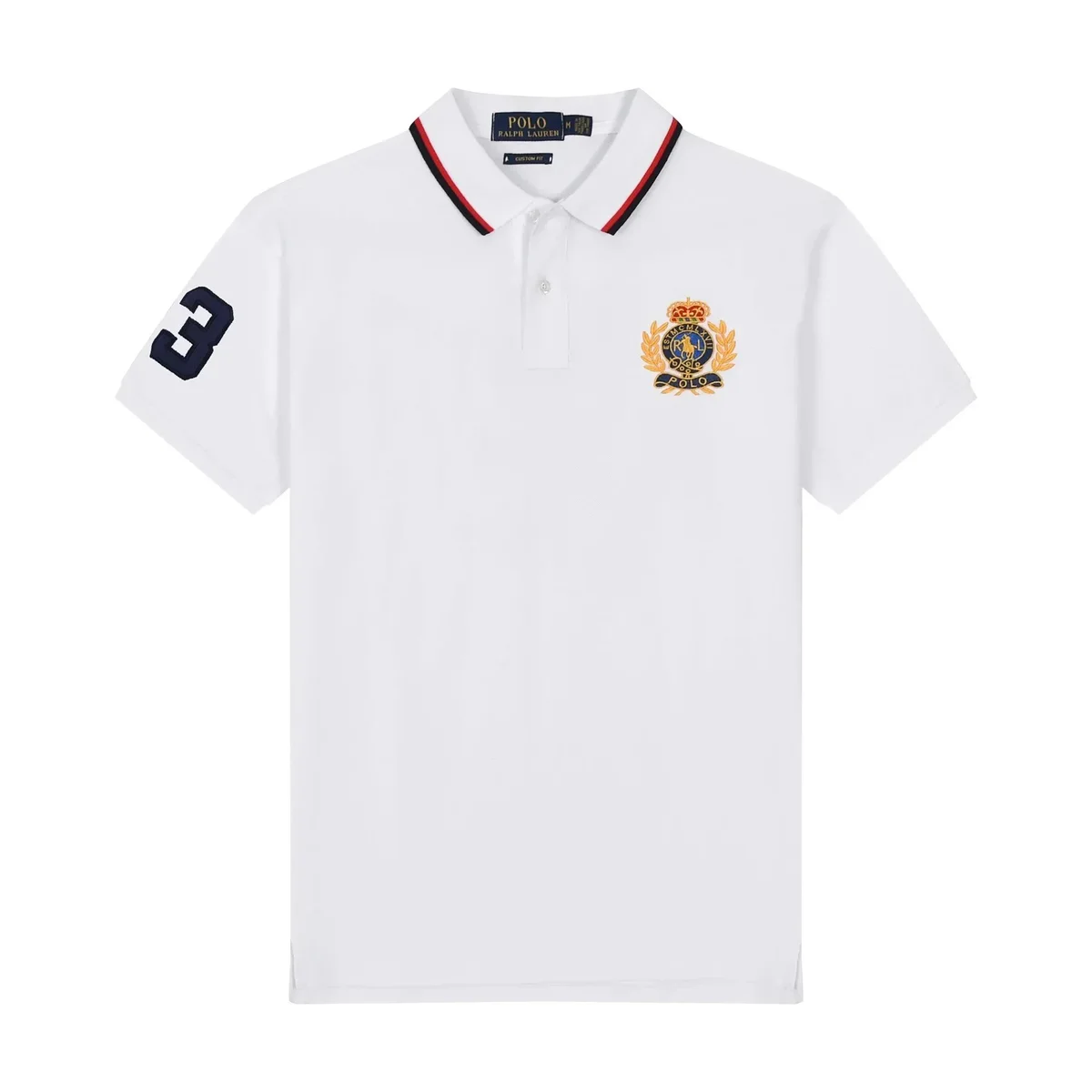 Polo Ralph Lauren Polo Ralph Lauren White Crest Polo Shirt White - 1