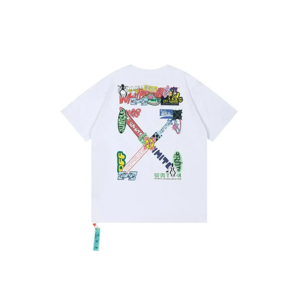 Off-White Off-White White X Print T-Shirt White - 1