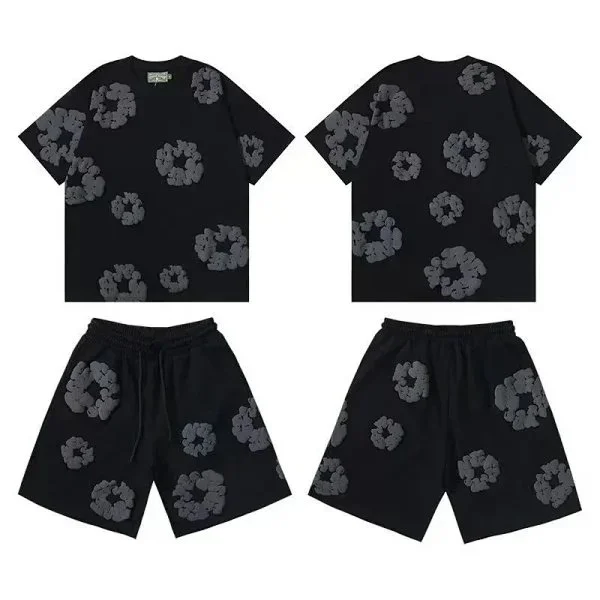 A Bathing Ape A Bathing Ape BAPE STA Black Scrunchie Print Co-ord Set Black - 1