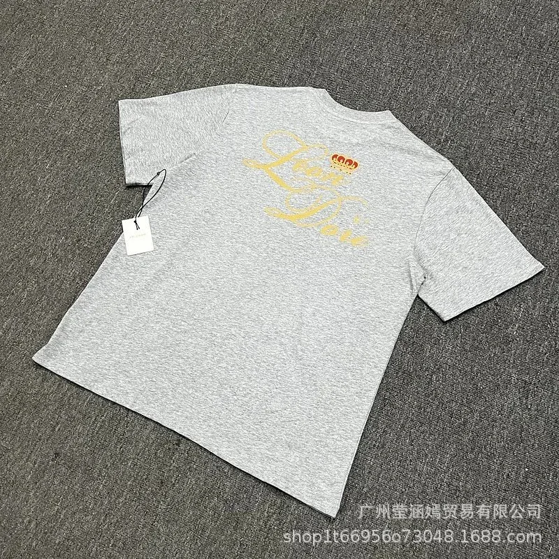 Dior Dior Grey Crown Logo T-Shirt Grey - 1