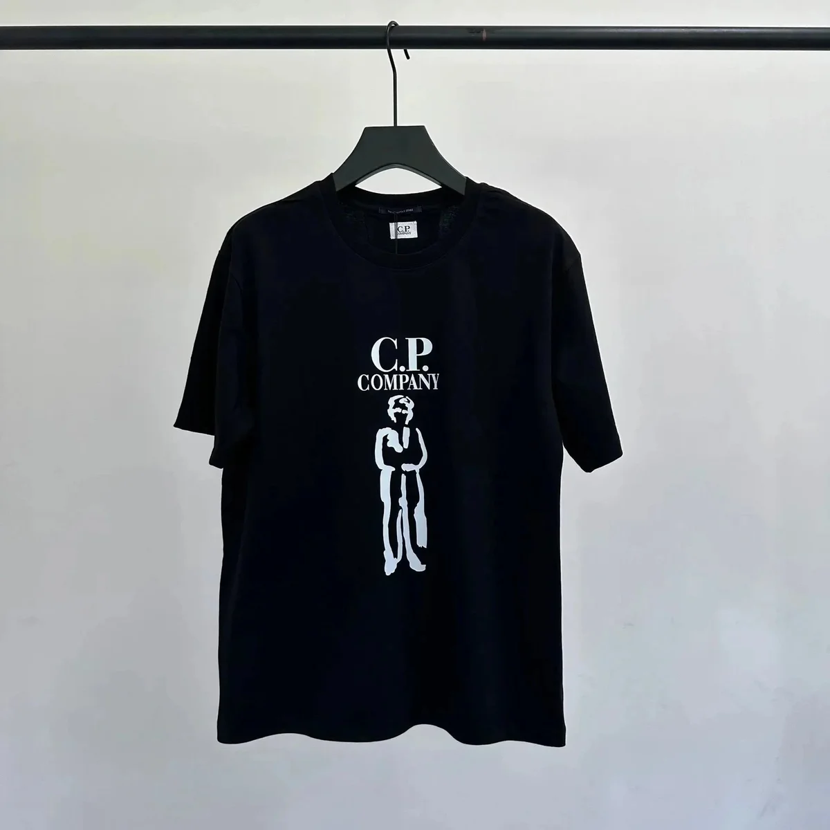 CP Company CP Company Black C.P. Logo T-Shirt Black - 1
