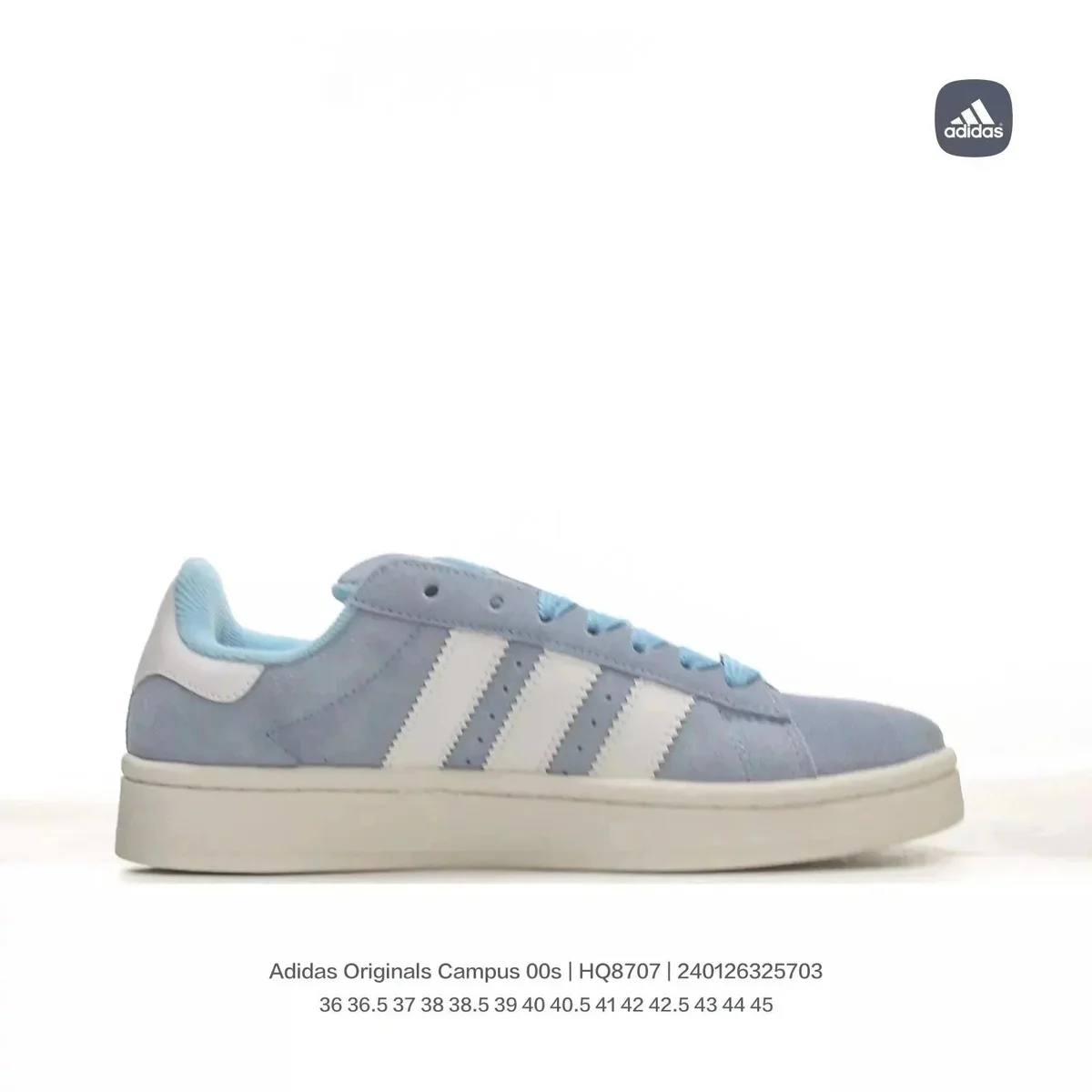 Adidas Adidas Campus 00s Light Blue Sneakers Blue - 1