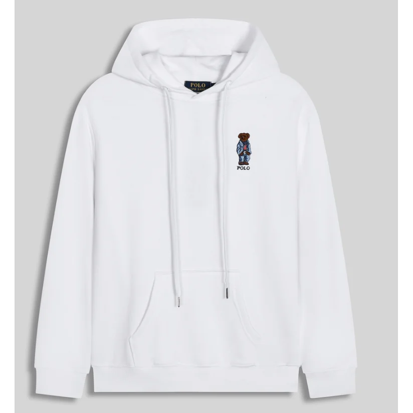 Polo Ralph Lauren Polo Ralph Lauren Big Pony White Hoodie White - 1