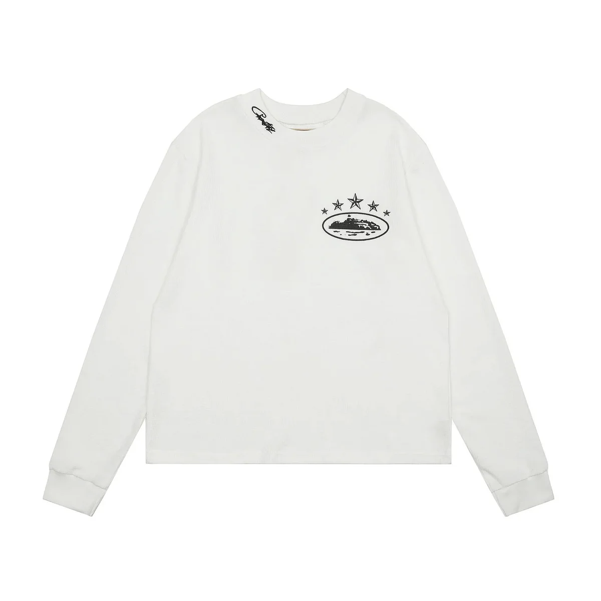 Other White Long Sleeve Graphic Tee White - 1