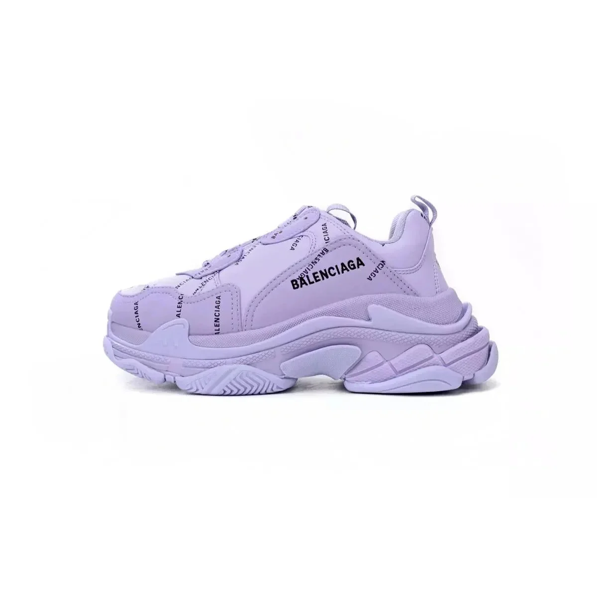 Balenciaga Balenciaga Triple S Lilac Sneakers Purple - 1