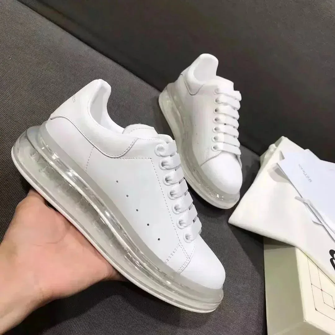 Alexander McQueen Alexander McQueen Oversized White Sneakers White - 1