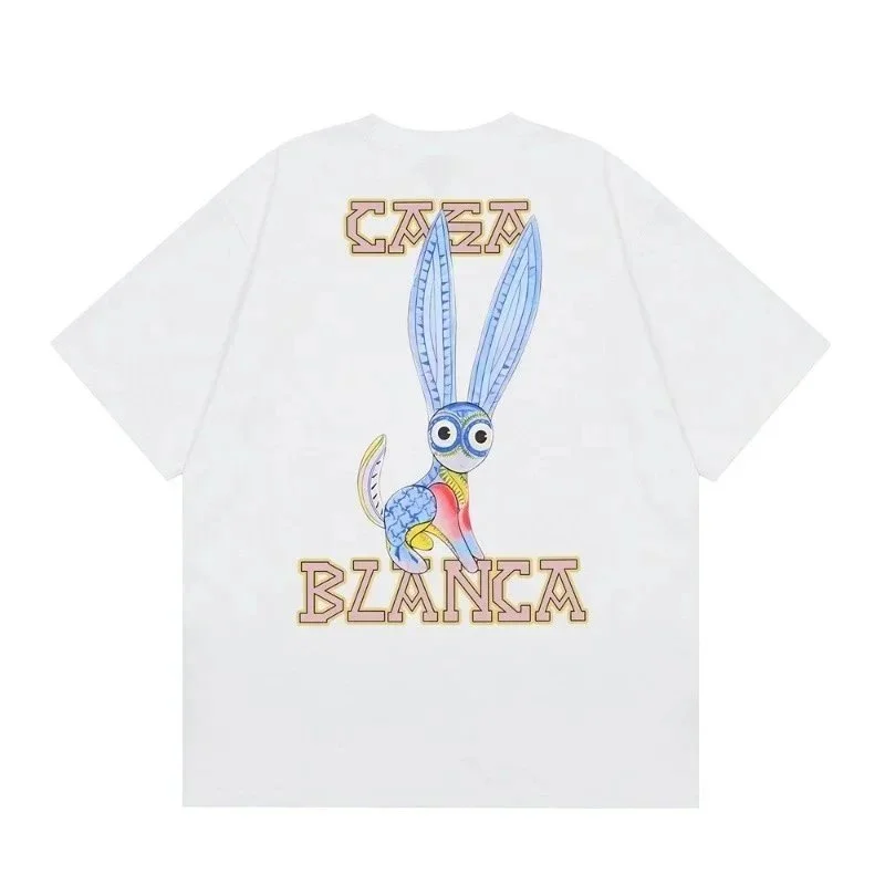 Casablanca White Casa Blanca Graphic T-Shirt White - 1