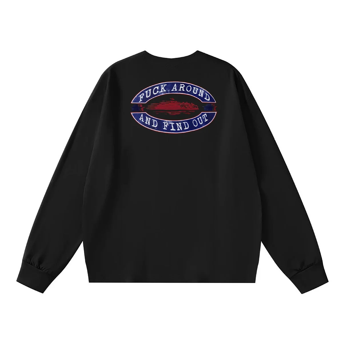Other Black Long Sleeve Graphic Tee Black - 1