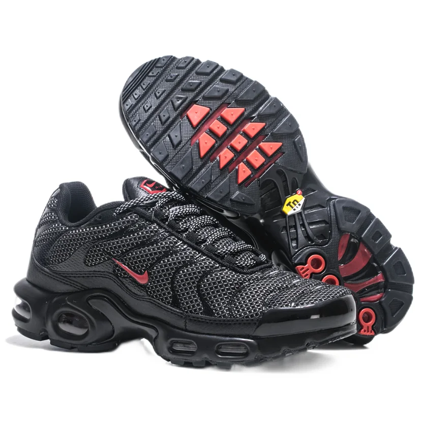 Nike Nike Air Max Tuned Black Red Sneakers Black - 1