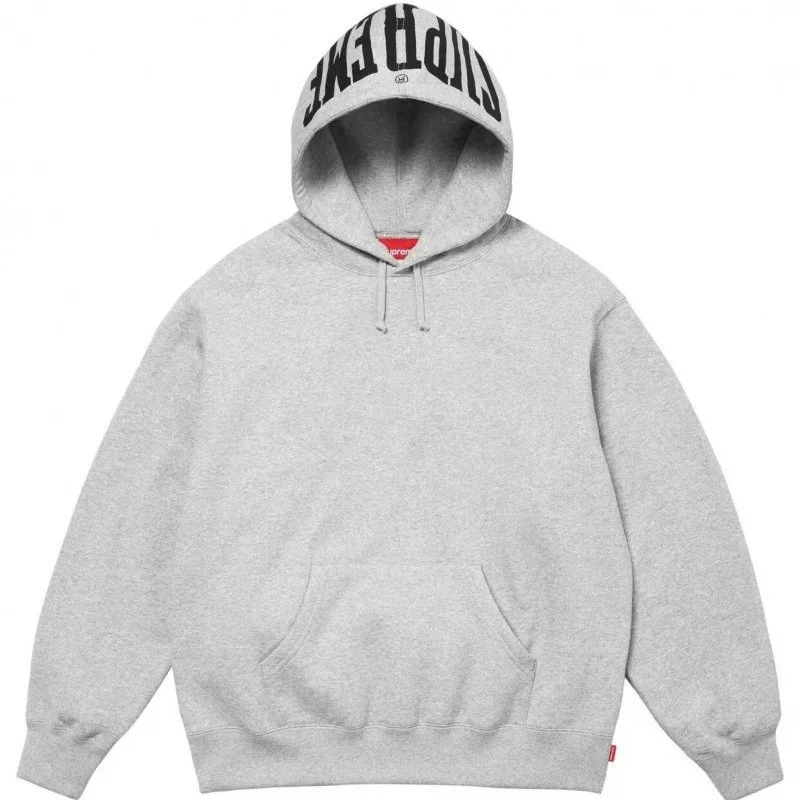 Supreme Supreme Grey Box Logo Hoodie Grey - 1