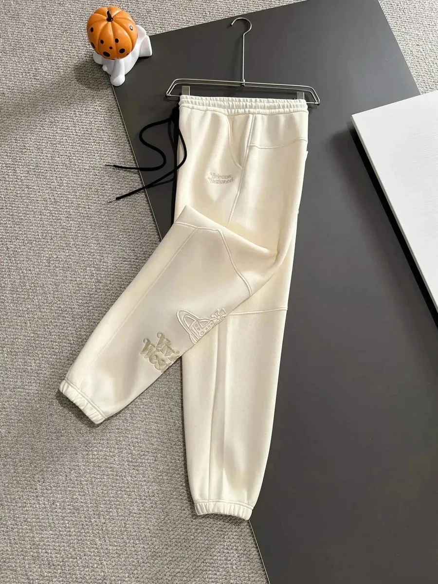 Vivienne Westwood Vivienne Westwood Orb White Sweatpants White - 1