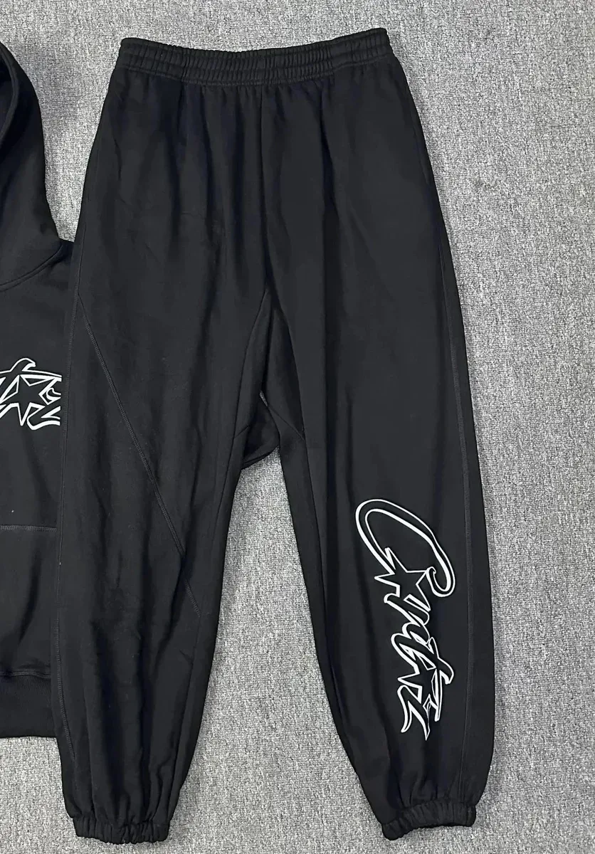 Other Black 'Crytez' Logo Sweatpants Black - 1