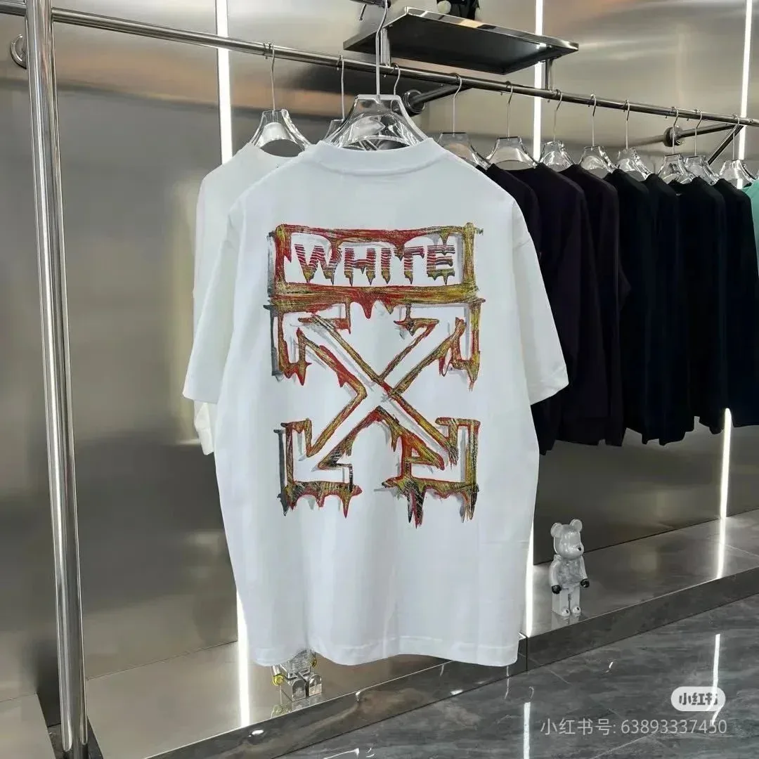 Off-White Off-White Out Of Office White T-Shirt White - 1