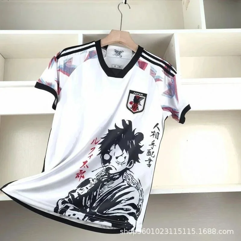 Adidas Adidas Japan Football Jersey White Black Graphic White - 1