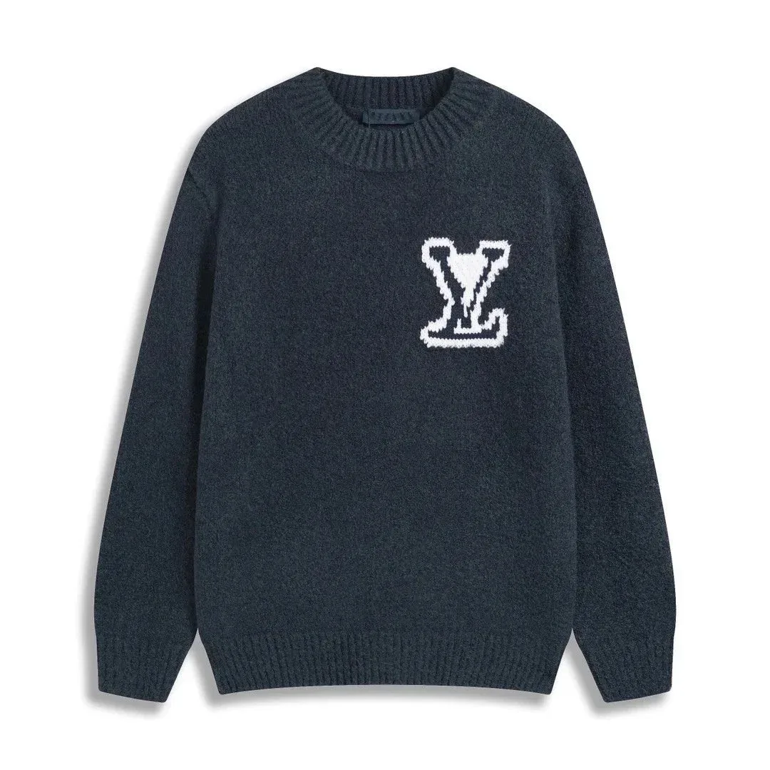Louis Vuitton LV Logo Sweater Navy