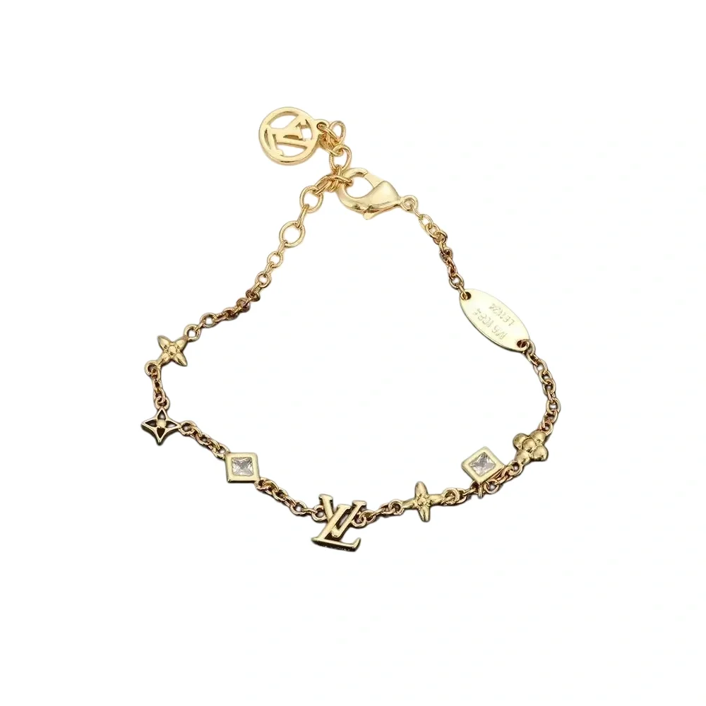 Louis Vuitton Monogram Bracelet Gold