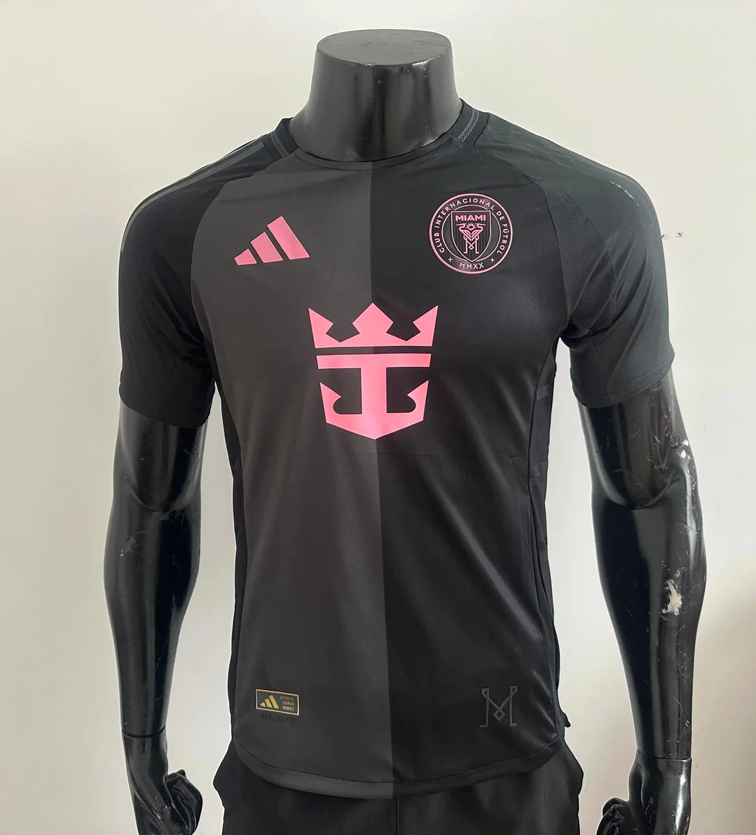 Adidas Adidas Miami International FC Black Pink Jersey Black - 1