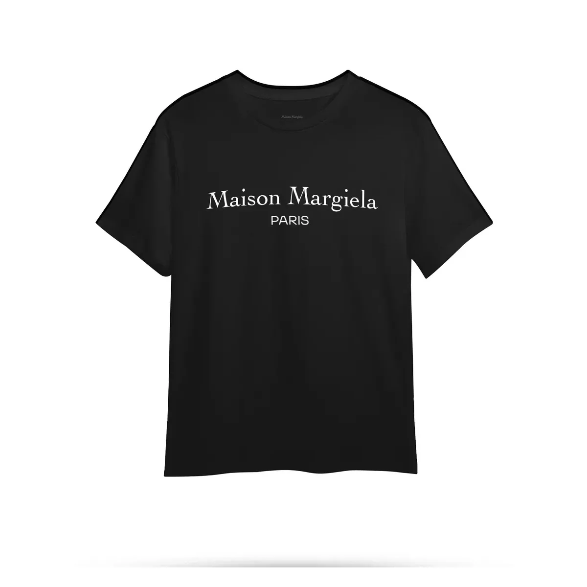 Maison Margiela Maison Margiela Black PARIS T-Shirt Black - 1