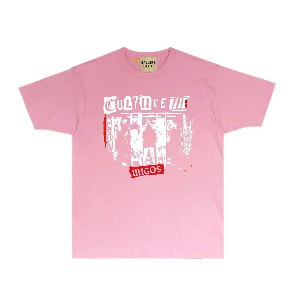 Gallery Dept. Gallery Dept. Culture III Migos Pink T-Shirt Pink - 1