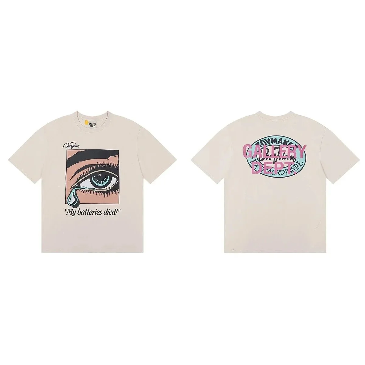 Gallery Dept. Gallery Dept. Art That Kills T-Shirt Beige Beige - 1