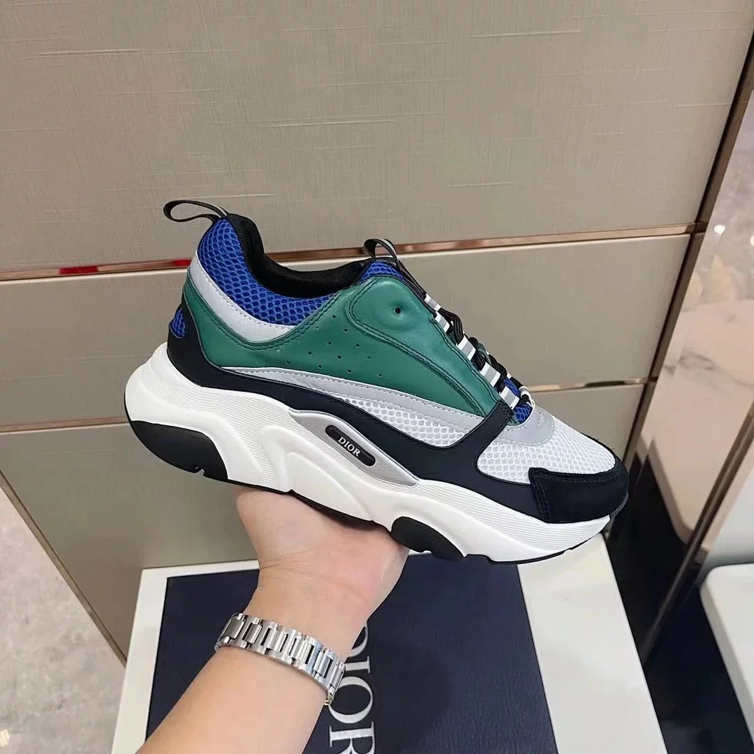 Dior Dior Oblique Sneakers Blue/Green/White Green - 1