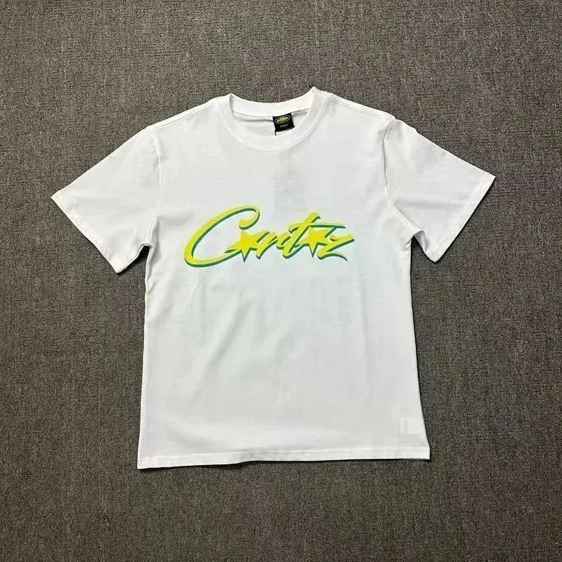 Other White 'Cortez' Script Logo T-Shirt White - 1