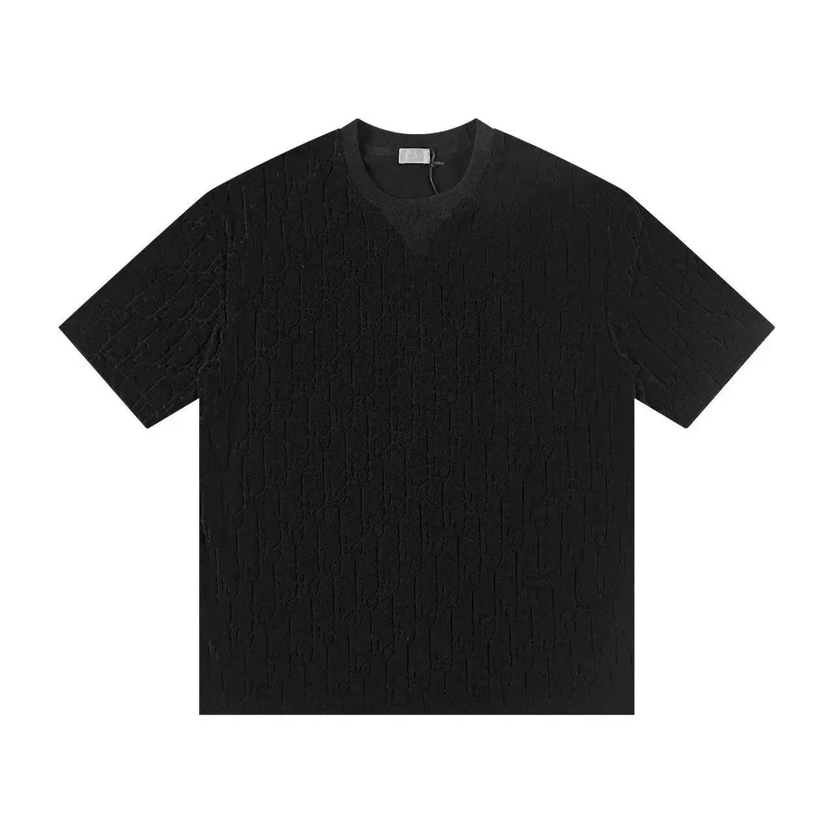 Dior Dior Oblique Black T-Shirt Black - 1