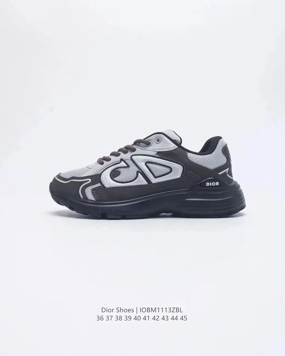 Dior Dior CD Sneakers Grey/Black Grey - 1