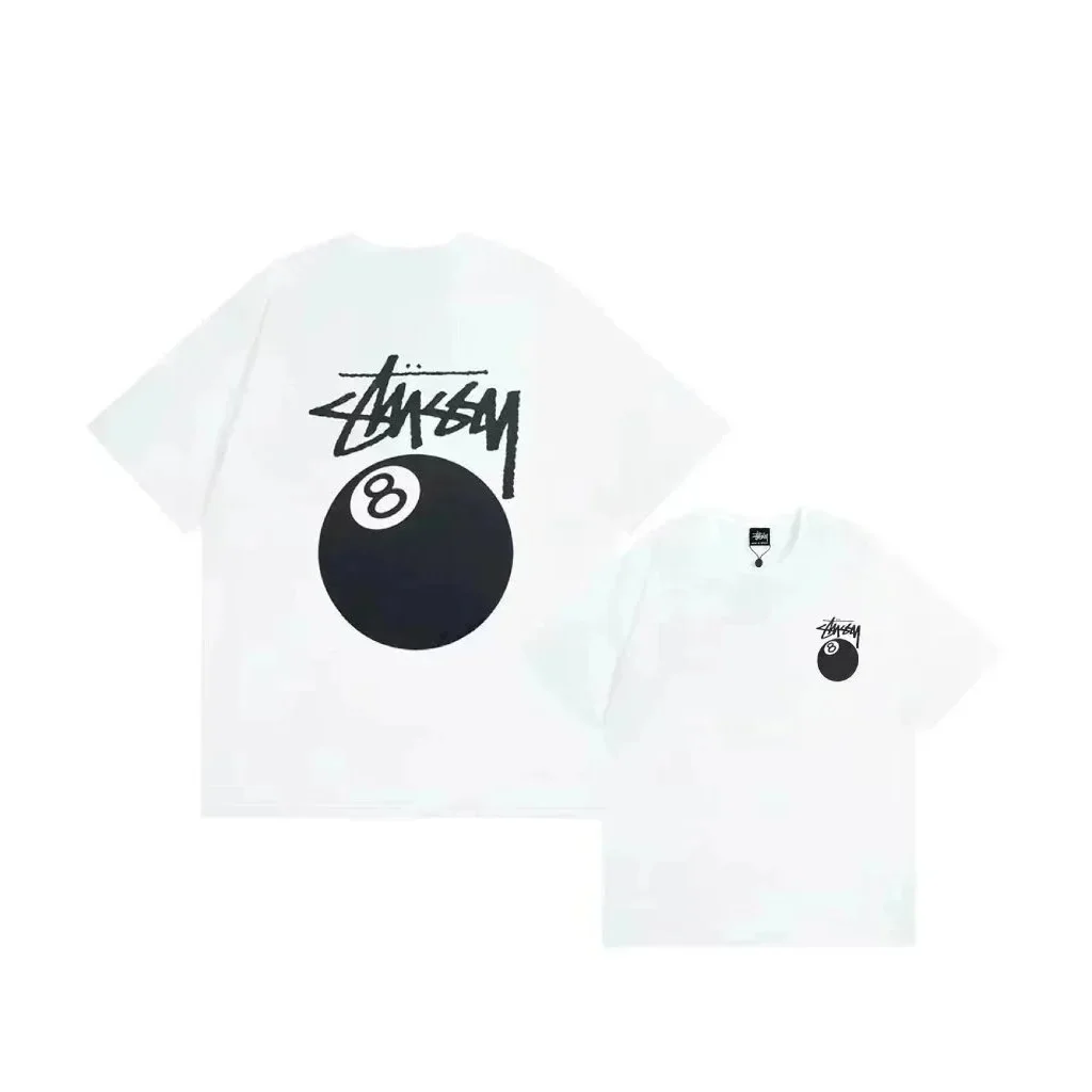 Stussy Stussy 8-Ball White T-Shirt White - 1