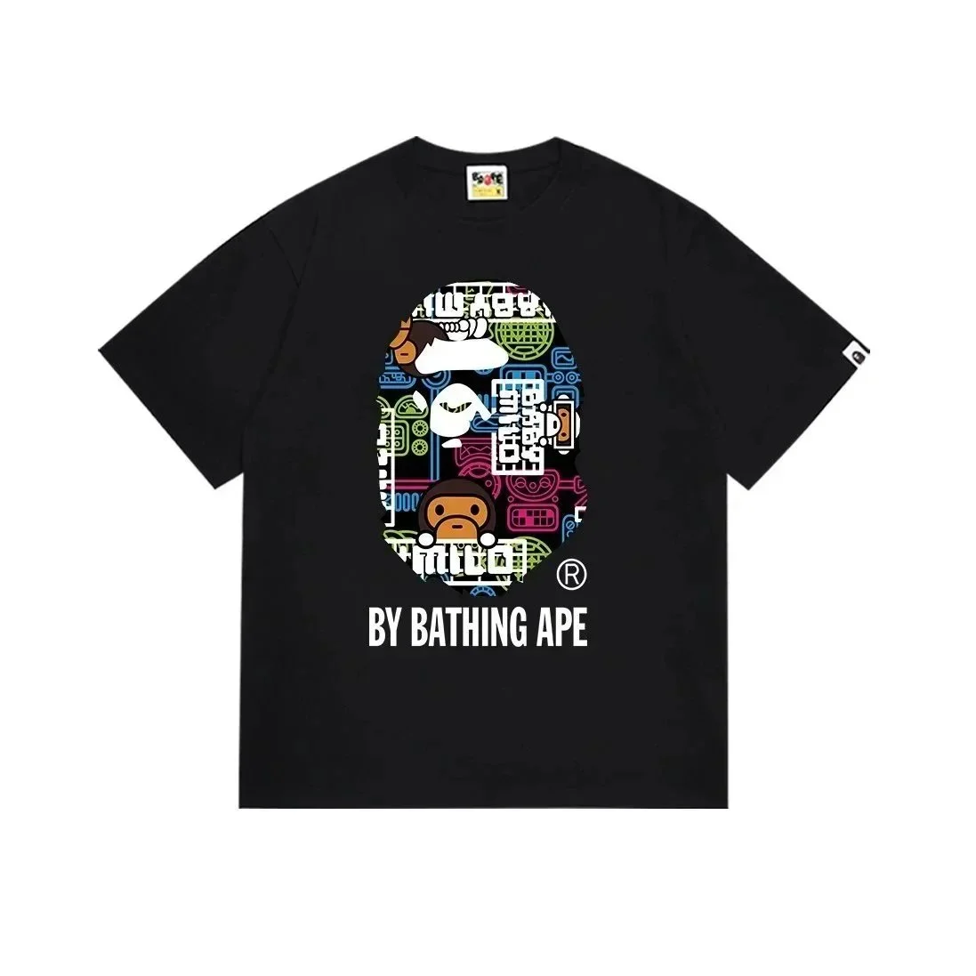 A Bathing Ape A Bathing Ape BAPE STA Black T-Shirt Black - 1