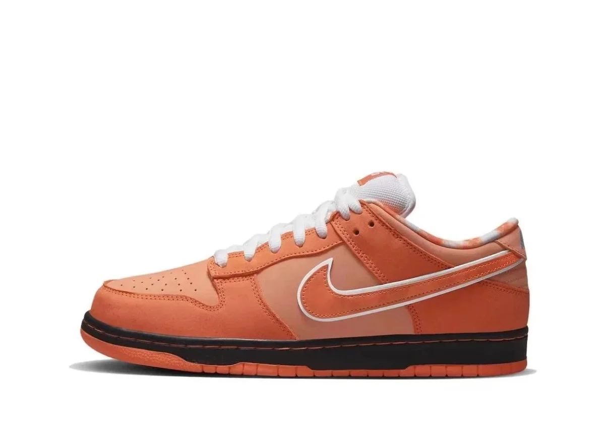 Nike Nike Dunk Low 'Sail/University Red' Sneakers Orange - 1