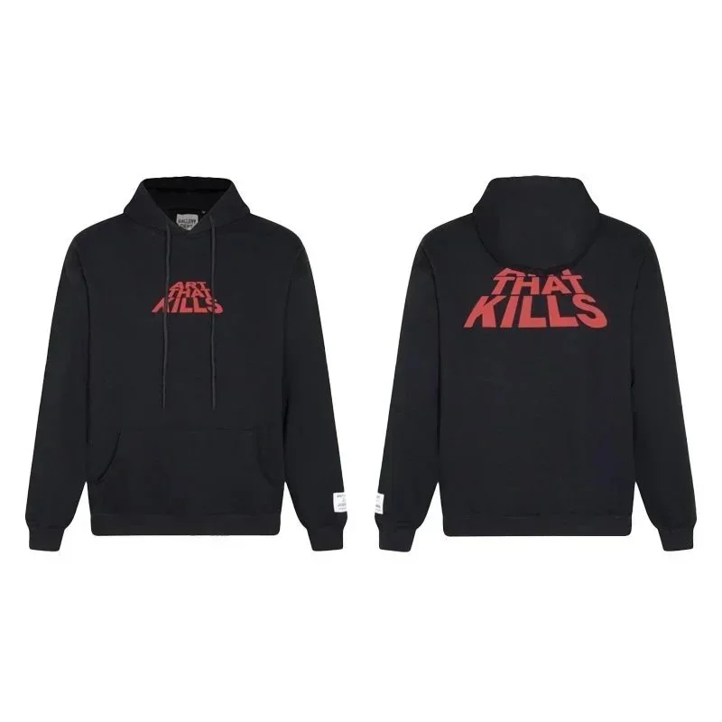Gallery Dept. Gallery Dept. Art That Kills Black Hoodie Black - 1