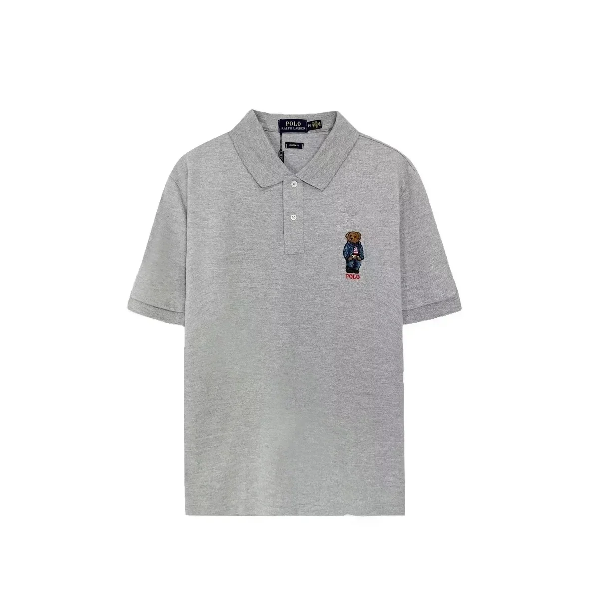 Polo Ralph Lauren Polo Ralph Lauren Grey Bear Polo Shirt Grey - 1