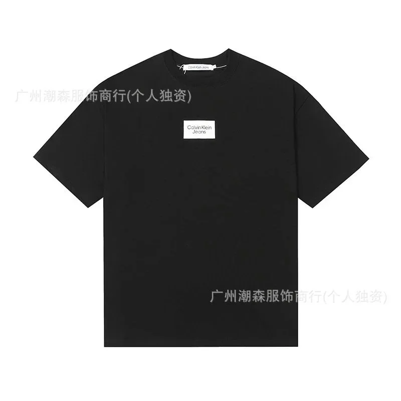 Calvin Klein Calvin Klein Black Solid T-Shirt Black - 1