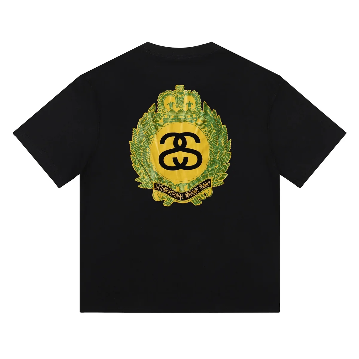 Stussy Stussy Basic Logo Black T-Shirt Black - 1