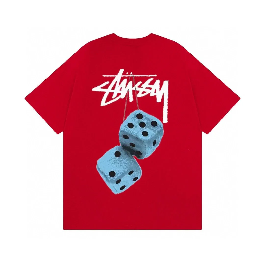 Stussy Stussy Dice T-Shirt Red Red - 1