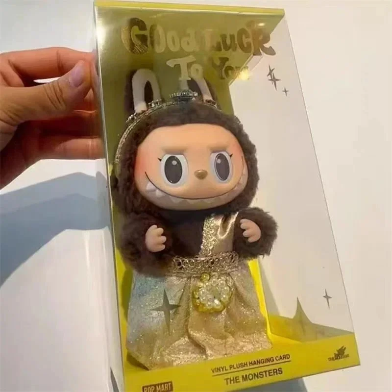 Other The Monsters Good Luck Plush Doll Gold - 1