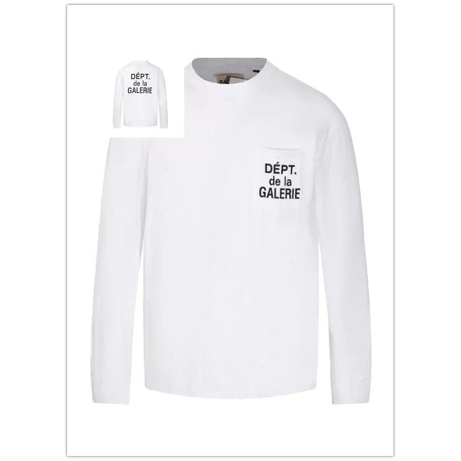 Gallery Dept. White Dépt. de la Galerie Long-Sleeve T-Shirt White - 1