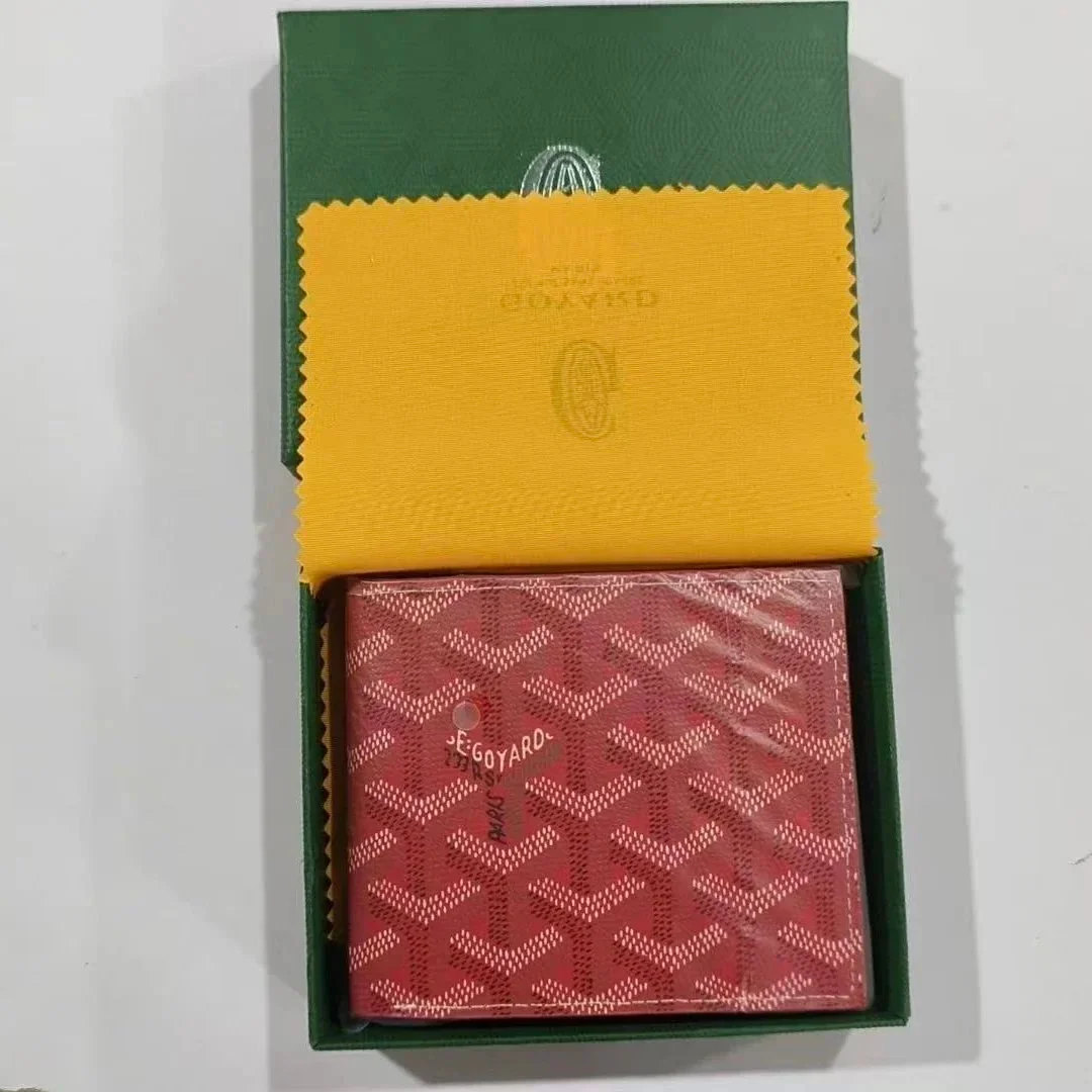 Goyard Goyard Saint Louis Red Goyardine Wallet Red - 1